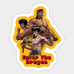 Enter The Dragon Sticker